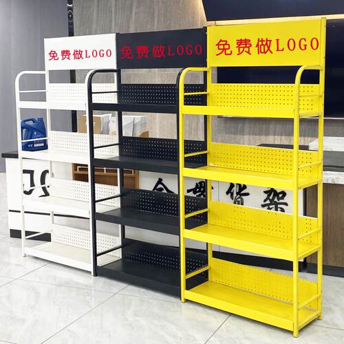 超市货架机油润滑油美缝剂展架展示架便利店饮料多层置物架小货架