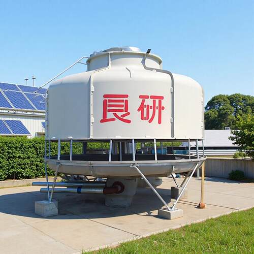 广东厂家350吨小型逆流冷却塔玻璃钢凉水塔圆形散热塔
