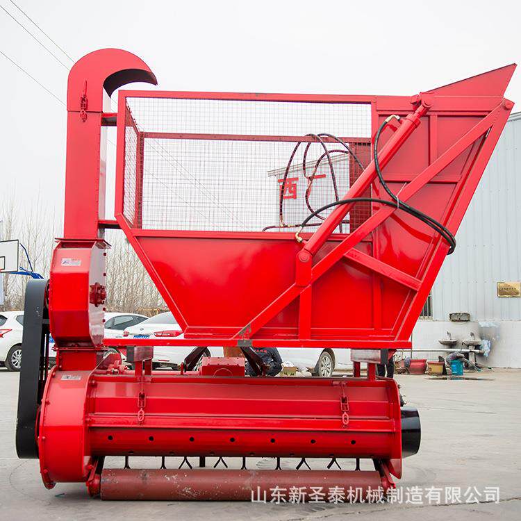 青储秸秆回收机工作视频高效率秸秆回收机青储秸秆专用机器