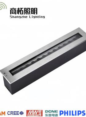 厂家直销9W12W24W36W 户外防水led大功率长条地埋灯 可调埋地灯