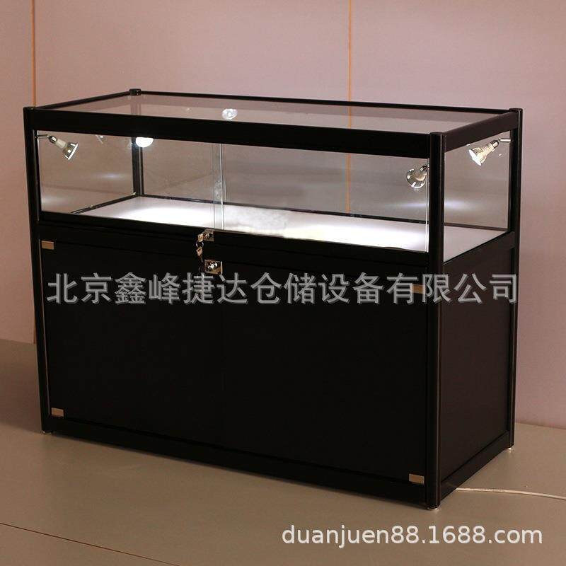展柜北京展柜厂珠宝柜台展示柜透明玻璃烟酒产品陈列展架饰品柜子