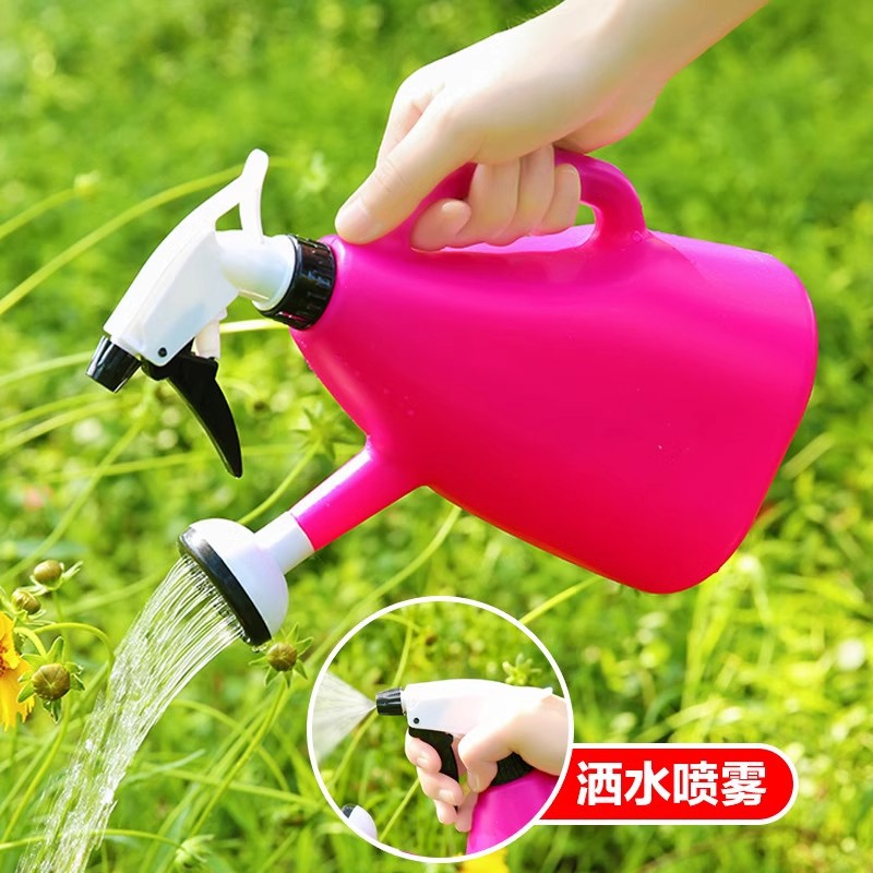 新款浇花喷壶大号家用园艺盆栽养花神器按压市消毒水喷雾瓶洒水壶