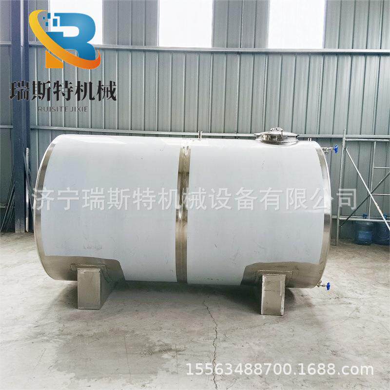 机油柴油储罐乙醇氨水燃料贮存罐4立方卧式不锈钢储油罐