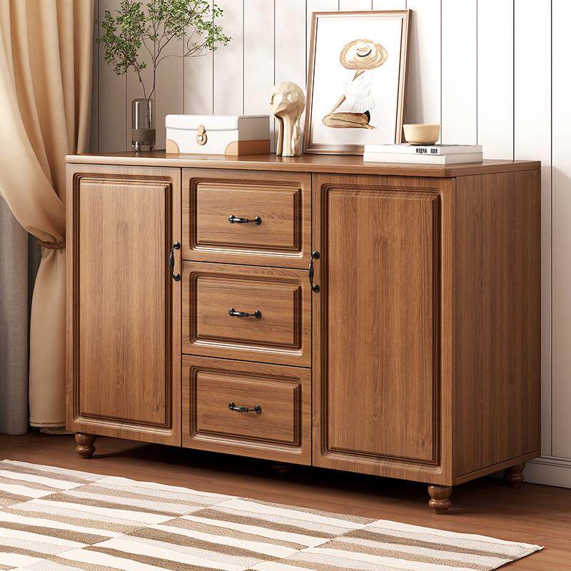 电视柜高款落地农村家用小户型简约现代出租房斗柜80cm高储物柜子