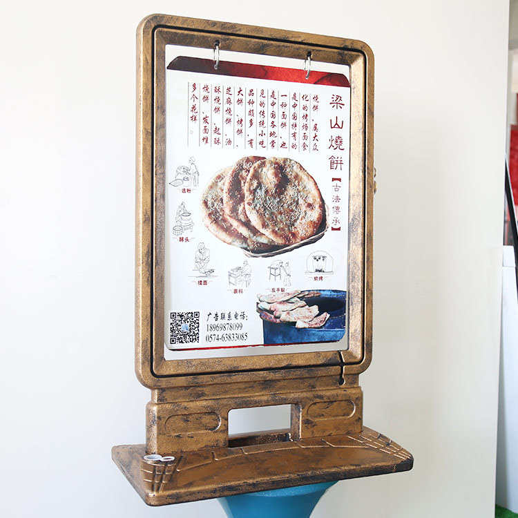 注水海报牌双面广告展示牌商场户外海报架注水注沙海报架