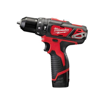 Milwaukee美沃奇M12BPD-202C充电式12V冲击手电钻充电钻起子机