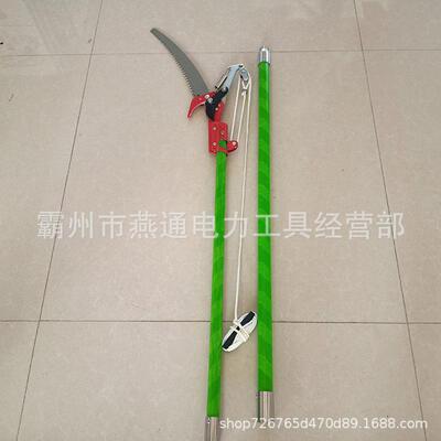 ZF010528电力绝缘高枝锯4节6米分拆式剪枝锯高空修剪树枝锯