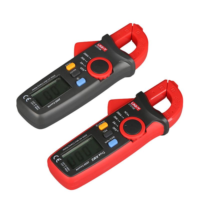 优利德UT210E/UT203/UT204A数字钳形表UT210D交直流万用表电流表