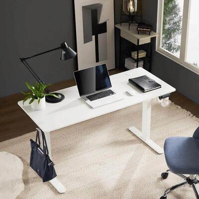 Electric Standing Desk - 40 x 24 inch Adjustable Height Sit