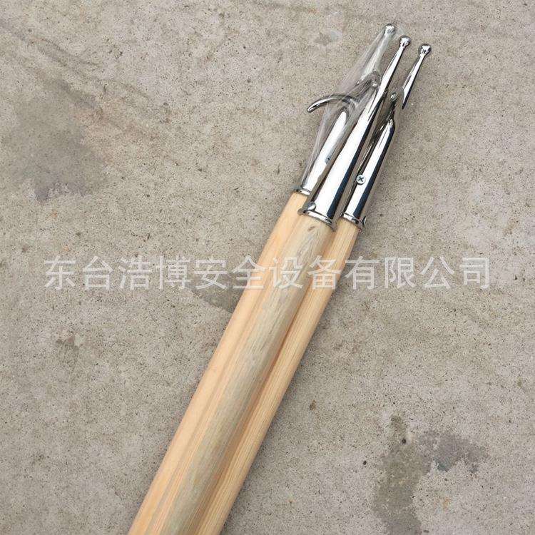 船用艇拖钩 救生艇救生筏抓勾 艇篙 杆钩 带柳岸木头柄