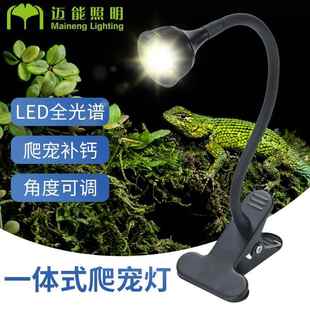 UVB LED爬虫灯 UVB紫外线灯替代26W 爬宠UVA 5.0节能灯 晒背灯