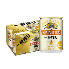 日本KIRIN/麒麟啤酒一番榨系列135ml*6罐麦芽啤酒听装日本进口