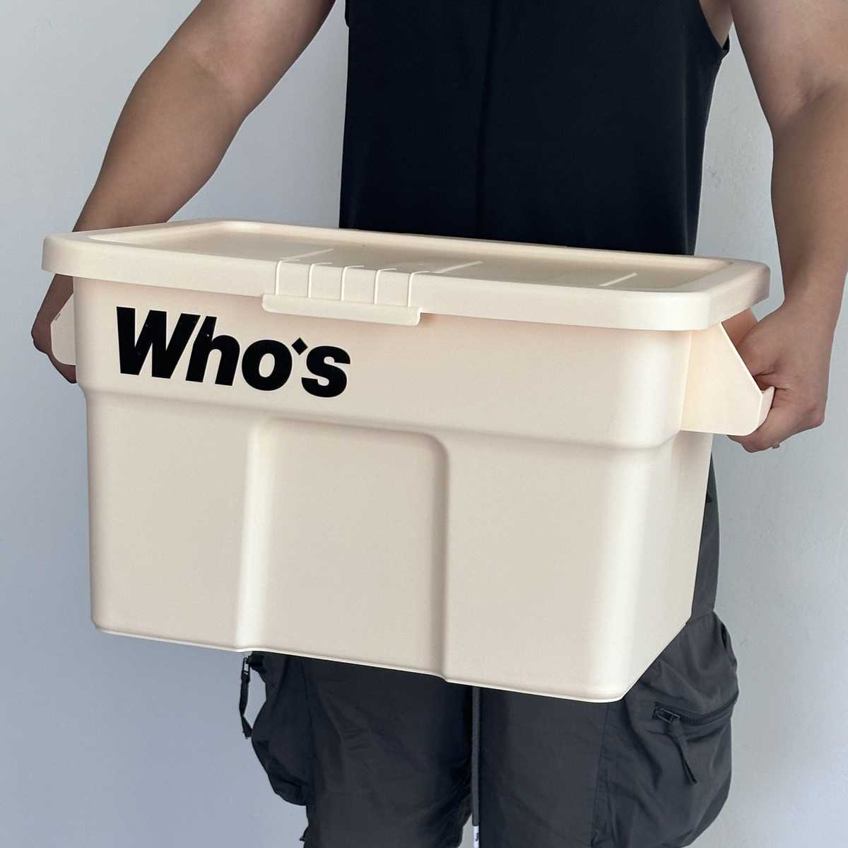 工业风整理箱塑料户外露营车载后备箱储物周转箱家用大容量收纳箱