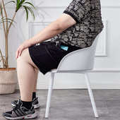 现代简约北欧餐椅家用塑料靠背椅子网红咖啡厅奶茶店休闲洽谈桌椅