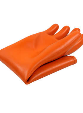 防牌电工s035手套橡胶35kvs025手套绝缘电安全高压25kv 12kv手套