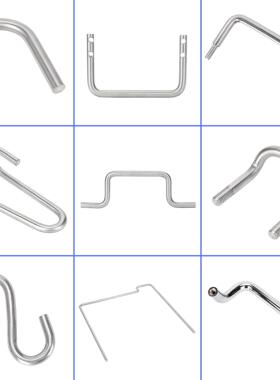 304不锈钢圆棒 铁棒折弯3 4 5 6 7 8 9 10 11 12 14 16mm来图加工