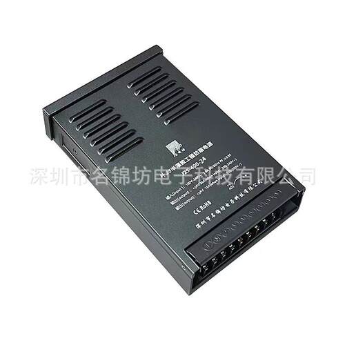 深圳工厂高PF值半罐胶防雨LED电源24V400W桥梁隧道专用恒压电源