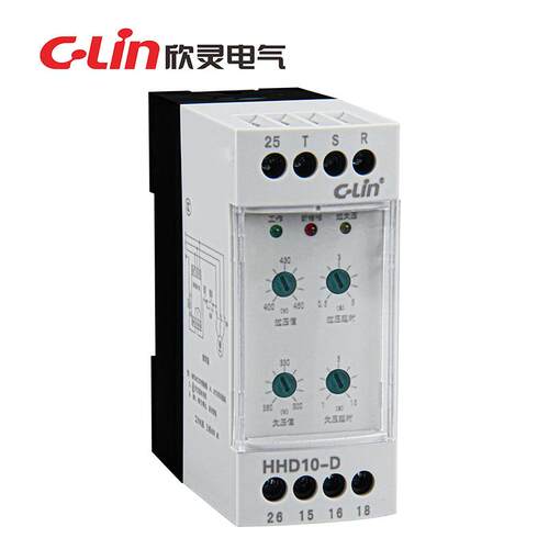 欣灵HHD10-D过欠压断相相序保护继电器 代替ABJ1-18、XJ11