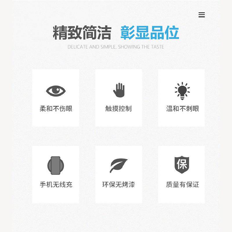 L叠ED眼台灯10W无线充电万年历折5档暖光灯学护生保护视力TTX26C0