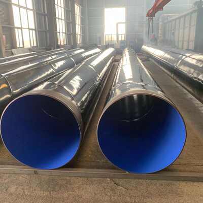 聚乙烯防腐钢管 PEEP涂塑复合钢管内外 FBE环氧涂层螺旋钢管