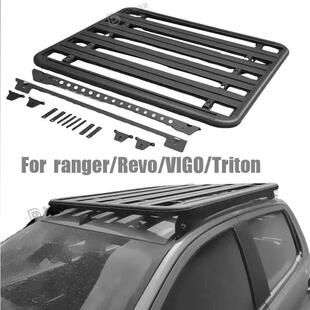 L200车顶框拓展NP300平台改装 ranger triton vigo 行李框 revo