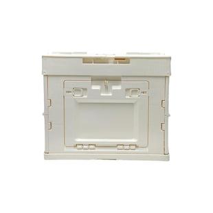 50L侧门奶户白色外露营储物开箱家用大量衣容物MIQ被子整理箱收纳