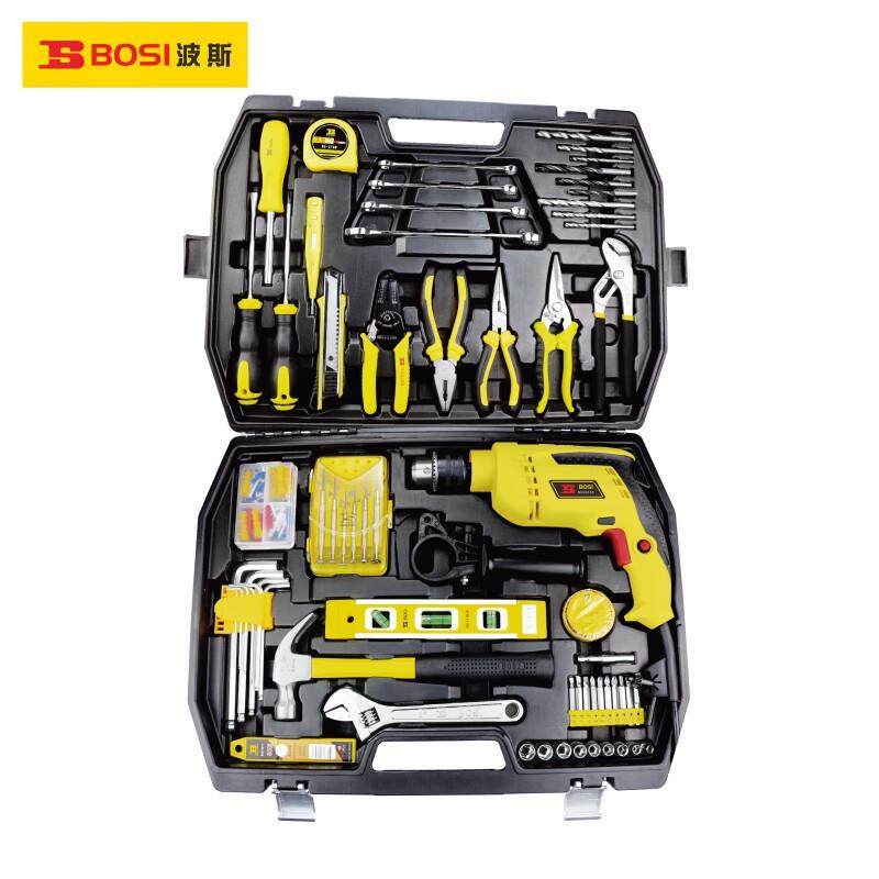波斯工具（BOSI TOOLS）119件电钻综合组套 BS511119