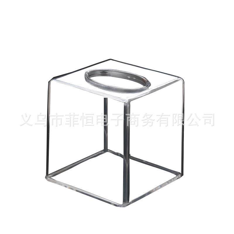 厂家透明纸巾盒 欧式创意特价纸巾抽盒 车用抽纸盒现货塑料盒