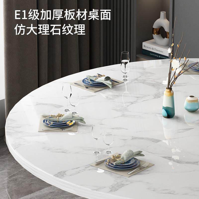 ZDZ-DL折叠桌子餐桌家用桌小能饭户型饭圆桌多功免安装可移动简易