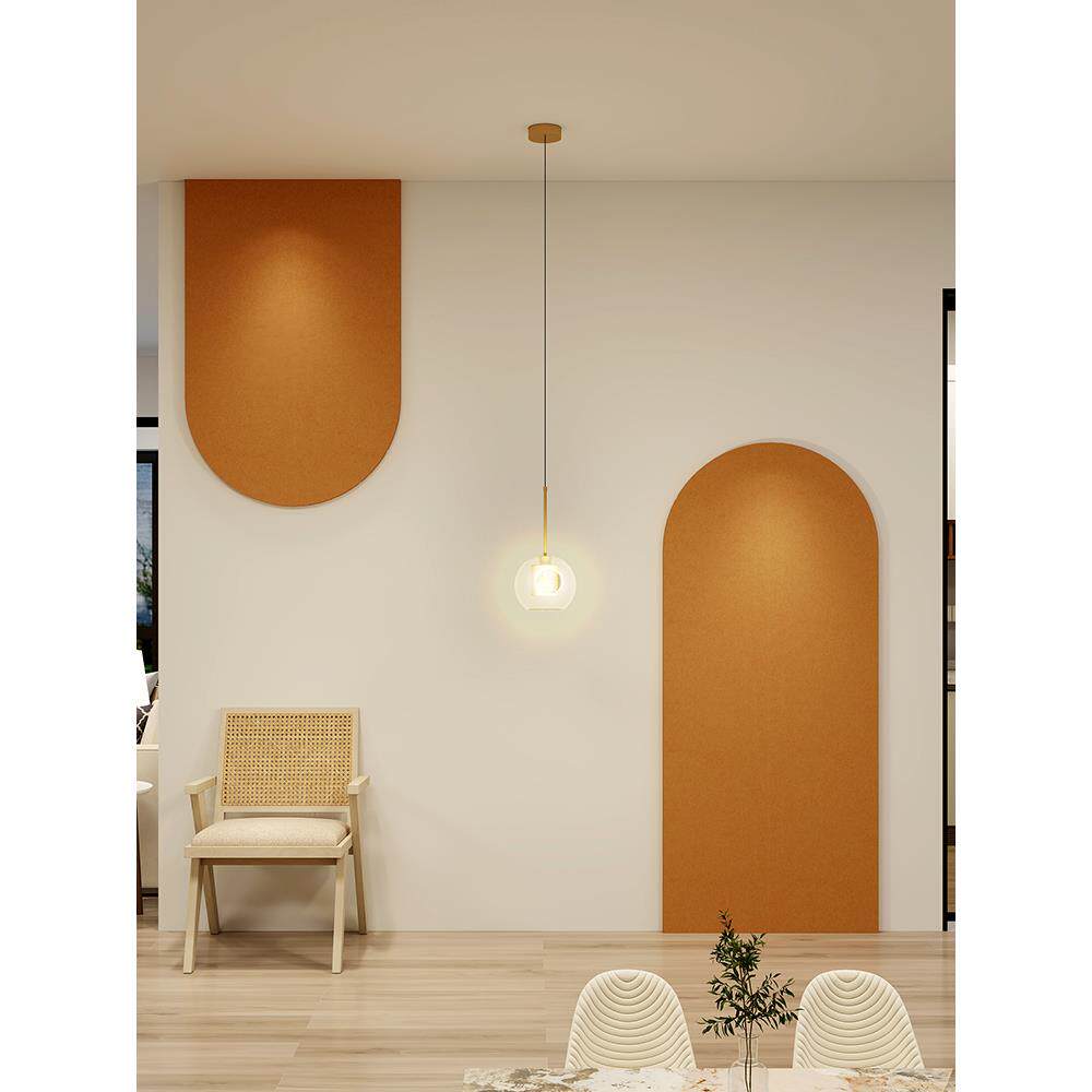 餐厅墙面遮丑装饰高级感毛毡墙贴墙壁贴纸自粘防水防潮电视背景墙