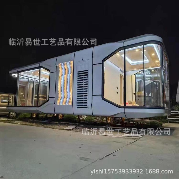 太空舱民宿酒店景区网红户外移动房集装箱创意苹果仓胶囊房原力舱