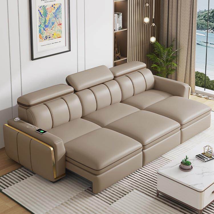 沙发床客厅2026新款小户型多功能折叠两用直排智能电动沙发