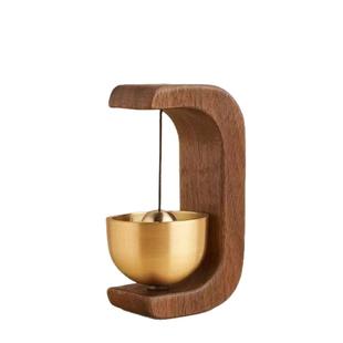 铜门铃店铺车载解压小铃铛中控台桌面创意装饰品摆件