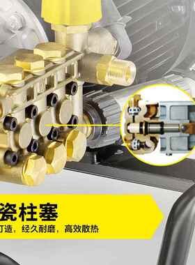 KA国RCHER德商用洗车压K机-工业高清洗机养殖场清洗HD6/154M