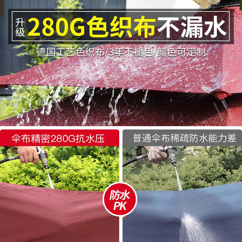 户外遮阳伞罗马伞庭院伞太阳伞棚蓬院子摆摊商用花园大型露台室外