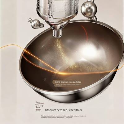 宅攻略不粘锅有钛平底炒菜锅陶瓷不沾燃气电磁炉专用