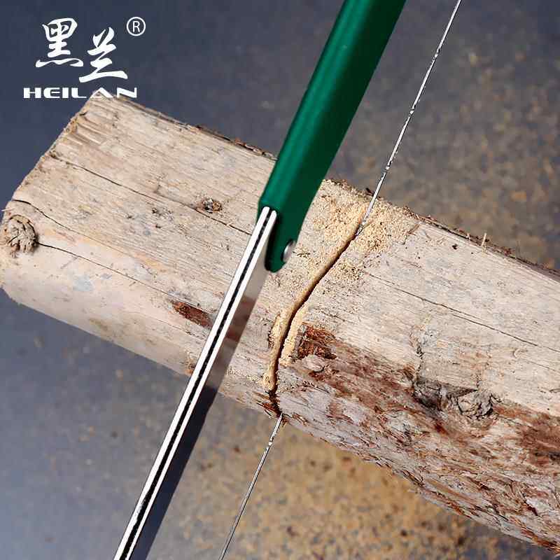 84GG拉花锯条线锯条手工钢丝锯多面齿木工雕花金属锯条钢锯架弓30