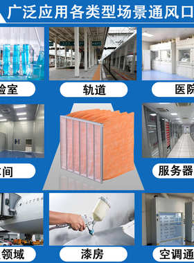 F5无纺布过滤袋F6滤袋F8除尘过滤袋厂家直销通风口设备过滤袋