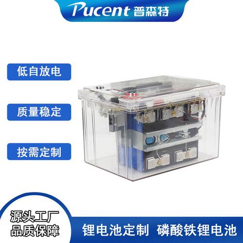 铅酸升级锂电24V100Ah磷酸铁锂动力电池组电动车/太阳能储能兼容