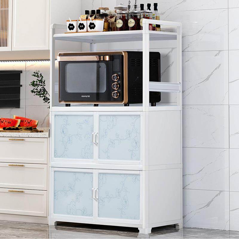厨房置物架落地多层家用碗柜多功能橱柜微波炉烤箱收纳柜子储物柜,厨房/烹饪用具,微波炉置物架,淘宝优惠券,粉丝福利购,淘宝优惠卷