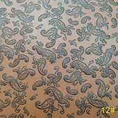 装 材服装 饰皮带适用面料 箱包鞋 人造革PU压变底材压腰果花纹