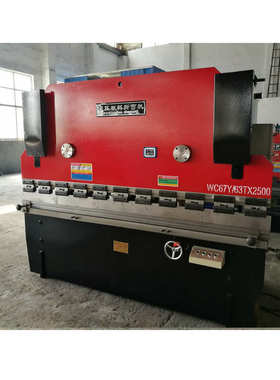 液压边全自动250063t机数控*-wc67y折昊机折弯伺服电机辰
