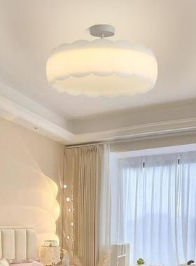 北欧莲花灯餐厅卧室现代简约创意环保智能遥控吸顶灯ceilinglight