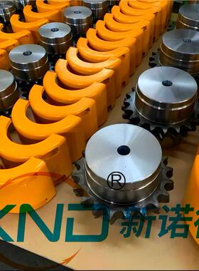 GL型滚子链联轴器轴厂/GL-5链条联器5/102A链条GB/T6067919-2002-
