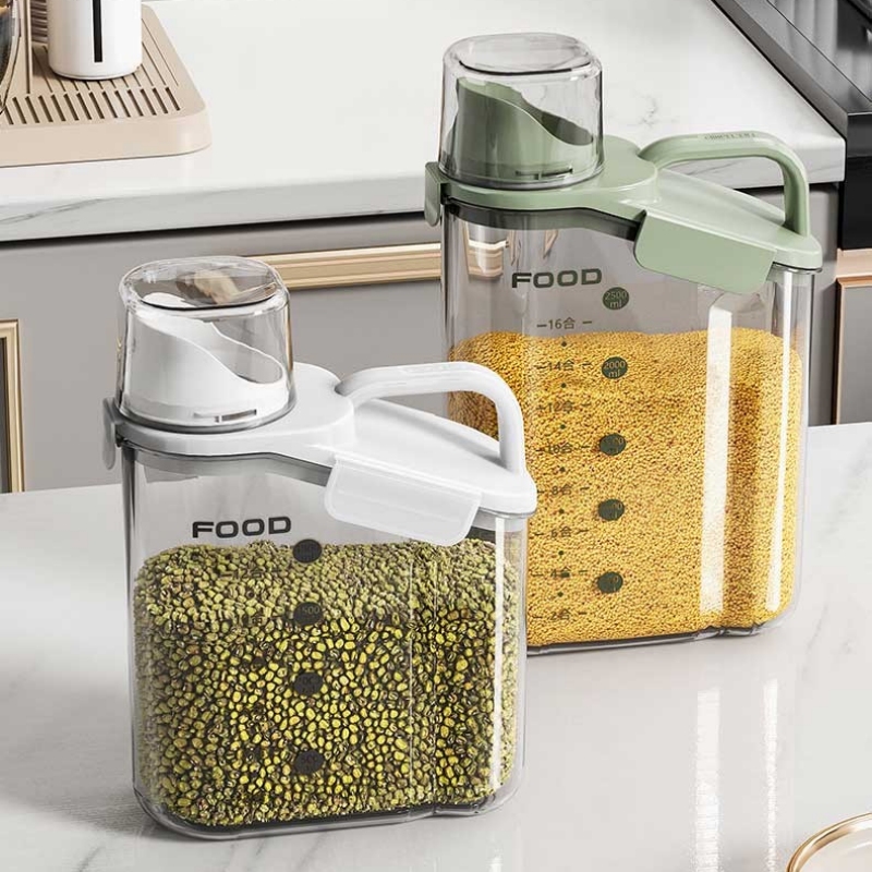 透明注塑模具开模PP塑胶收纳储粮米桶食品储存密封罐保鲜盒磨具厂