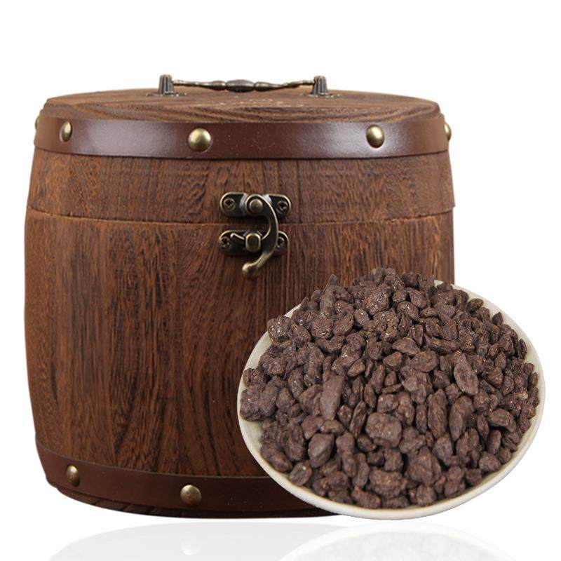 普洱茶碎银子茶化石糯米香普洱熟茶 送布袋木桶装茶叶500g