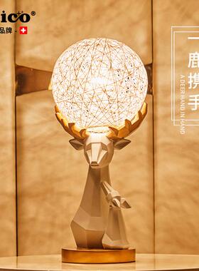 JOICO瑞士高端轻奢北欧床头灯创意房间现代简约浪漫送礼卧室台灯