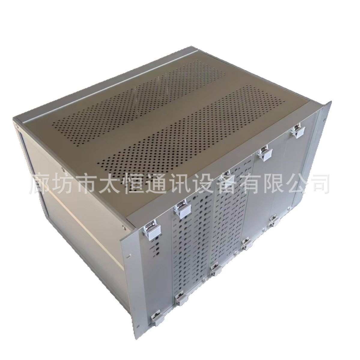 源头工厂生产加工6U铝合金阳极氧化机箱机笼可改尺寸量大优惠