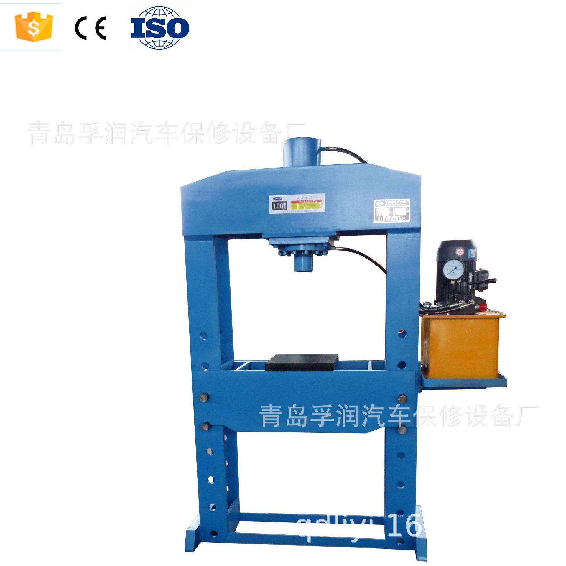 100T电动工业用液压机龙门压床重型油压机校直机轴承压力机