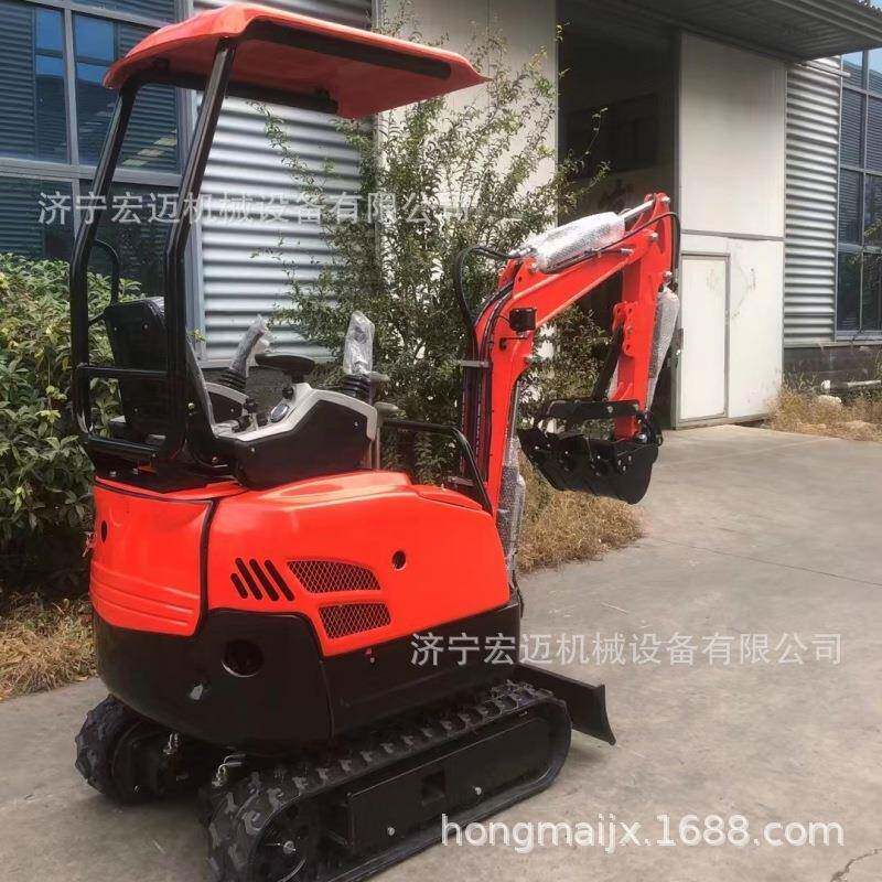 小型挖掘机家用农用挖沟机果园多功能小挖机08微型挖沟机微挖沟机
